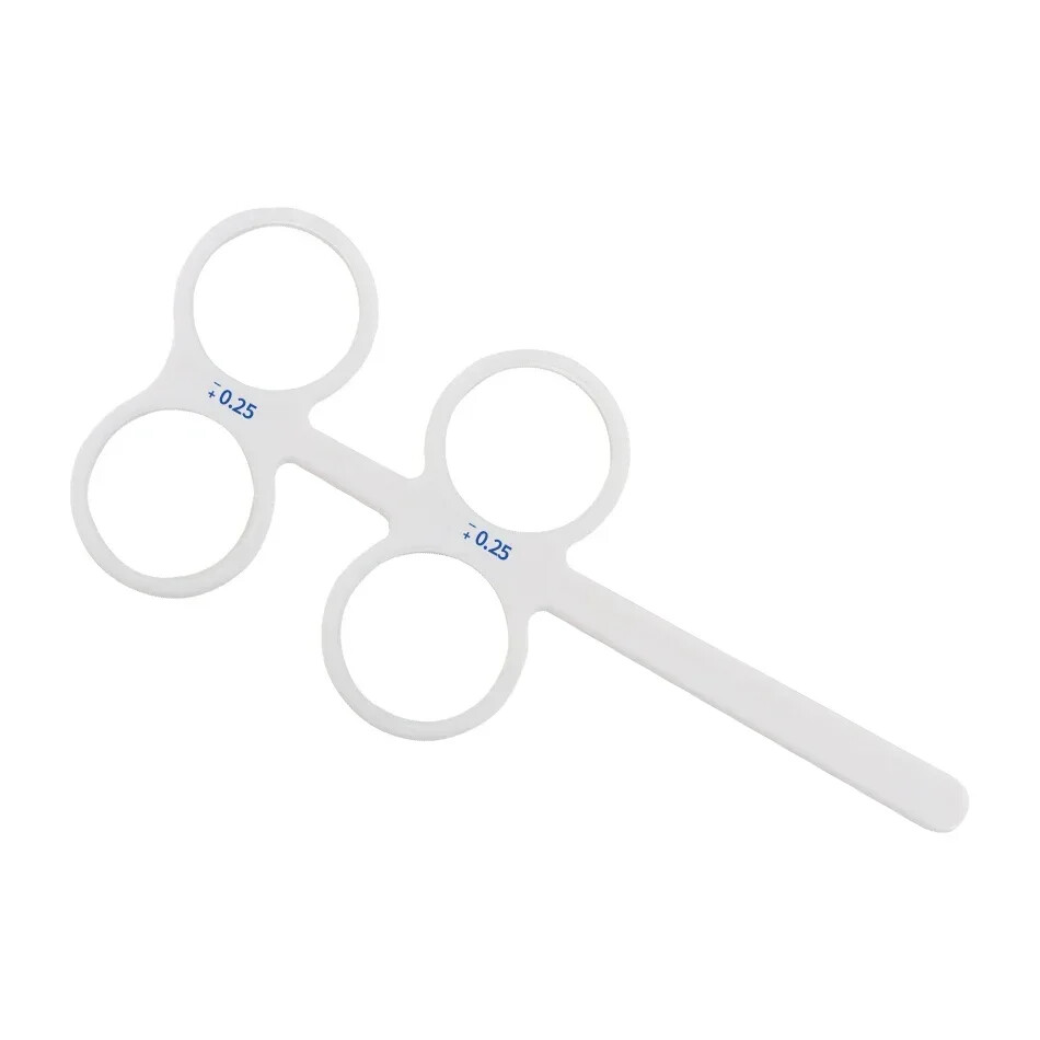 High Quality 4 Lens Plastic Optical Flip Up Ophthalmic Holder Eye Trainer Closer