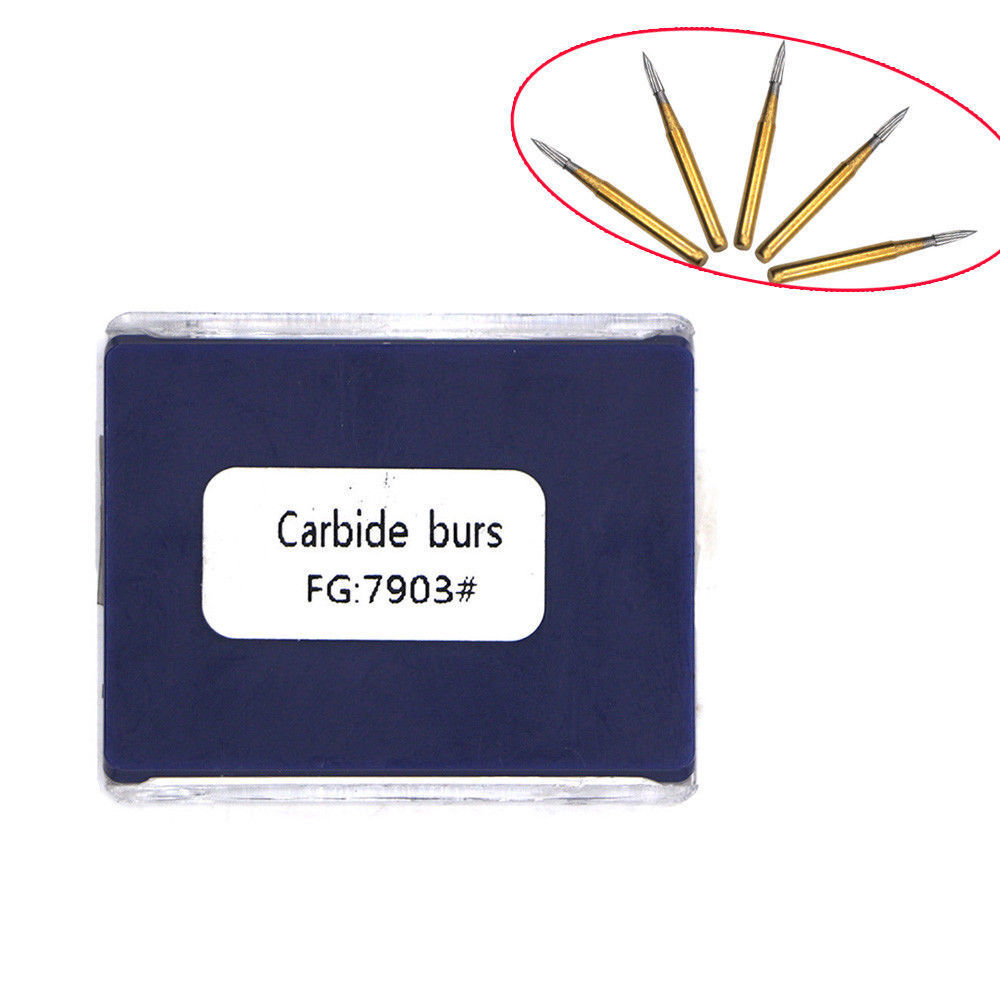 Dental 12 BLADE TRIMMING & FINISHING CARBIDE Bur 7903 10/pack made in China