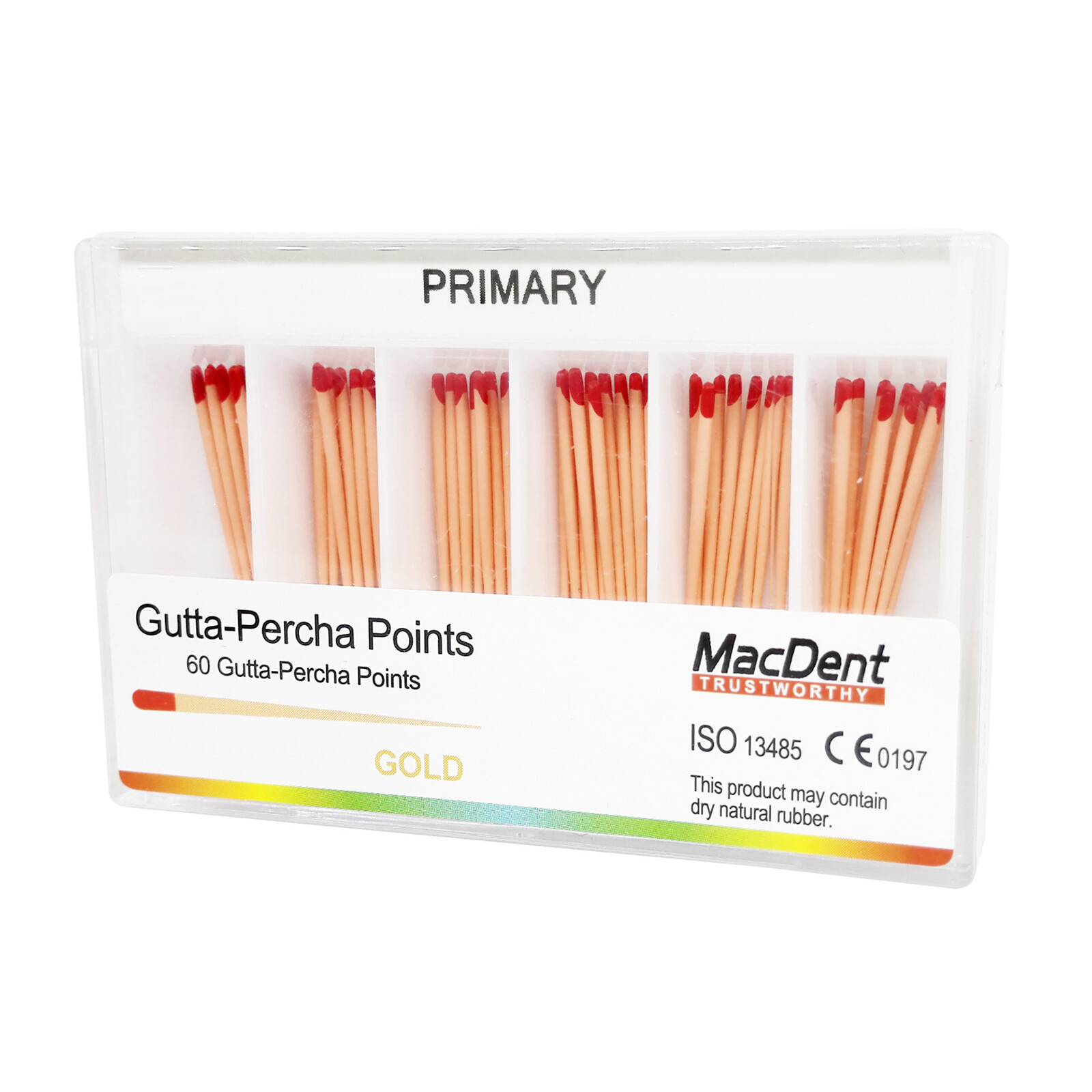 MacDent Dental Obturation Endodontic Gutta Percha Paper Points For WAVE ONE GOLD