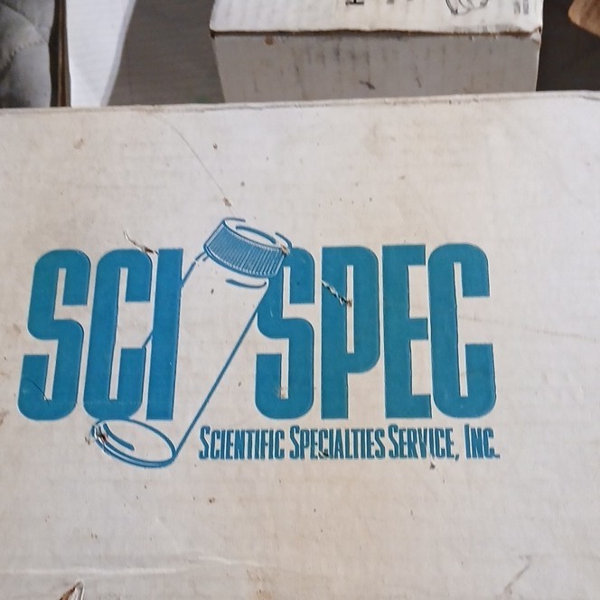 SCI SPEC Lab Vials w/ Blue Screw Caps, Biological Laboratory Use