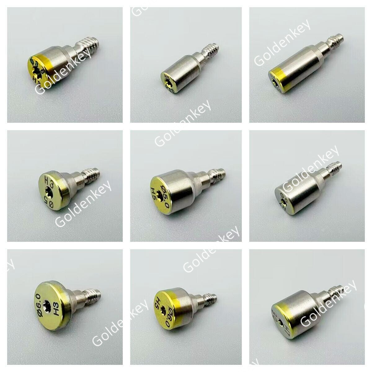 Dental Healing Cap Abutment Nobel Compatible Nob RP/NP Active ∅3.6/5.0/6.0
