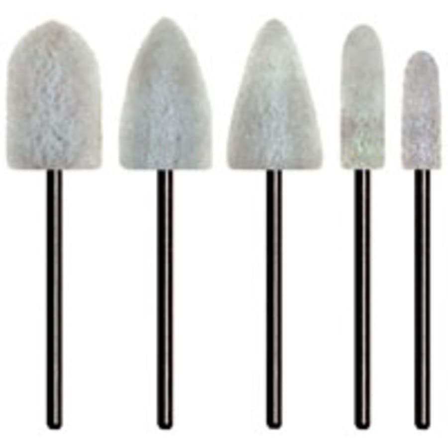 Acrylic HP Trimmers 3/32″ Heatless Clog-Free Multiple Shapes Pack 5
