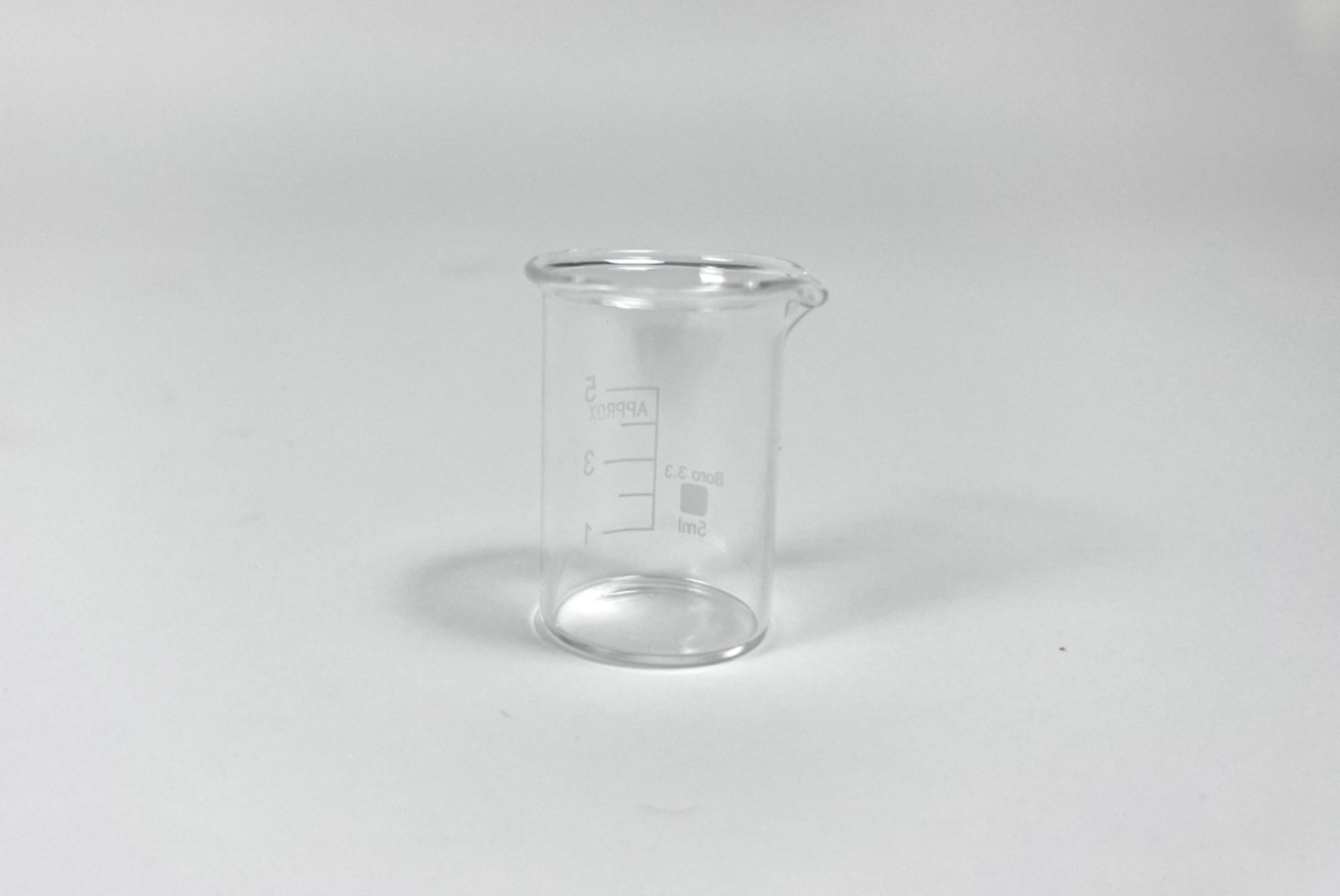 VWR Glass Beaker 10 ml 10754-696 Beaker Borosilicate Glass Graduated