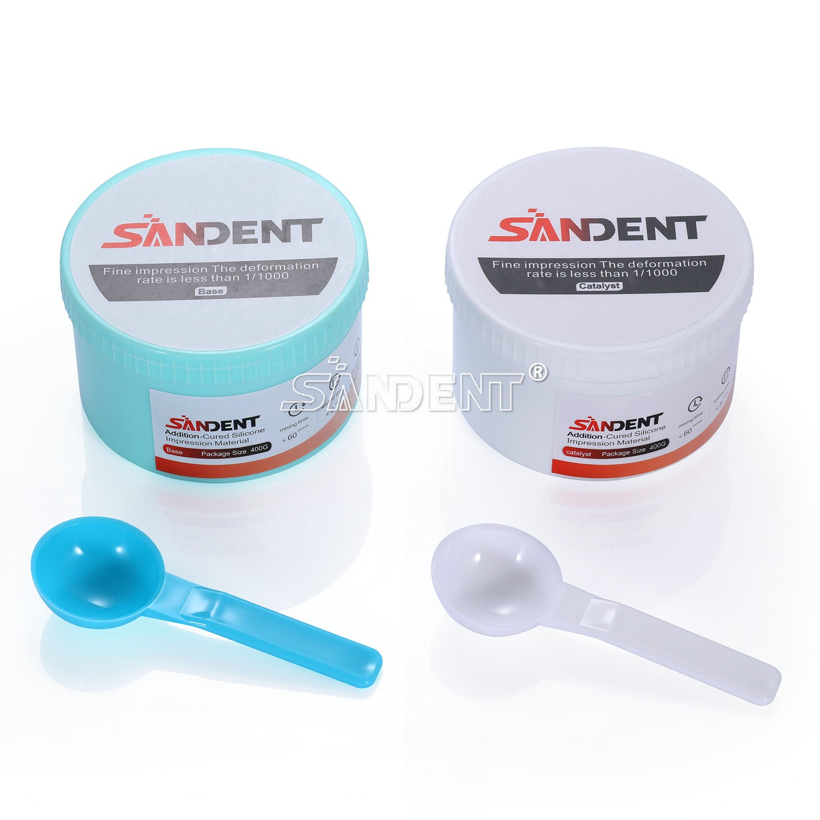 Dental Putty Fast Set PVS VPS Impression Material Silicone Base+Catalystst ds
