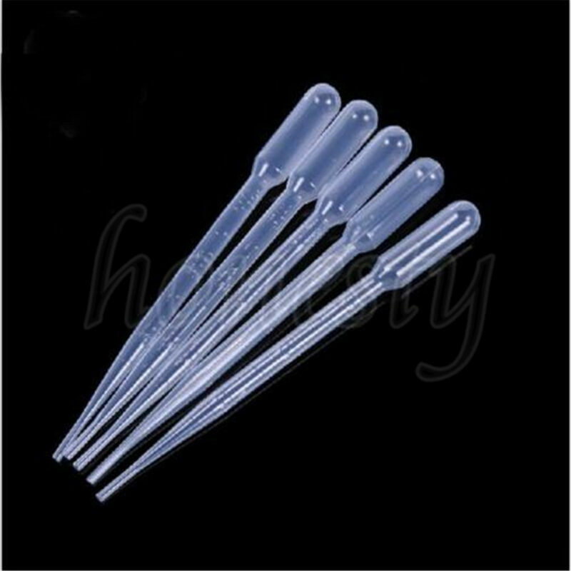 10/30/50X 1/2/3/5/10ml Plastic Disposable Transfer Oils Pipettes Eye Dropper