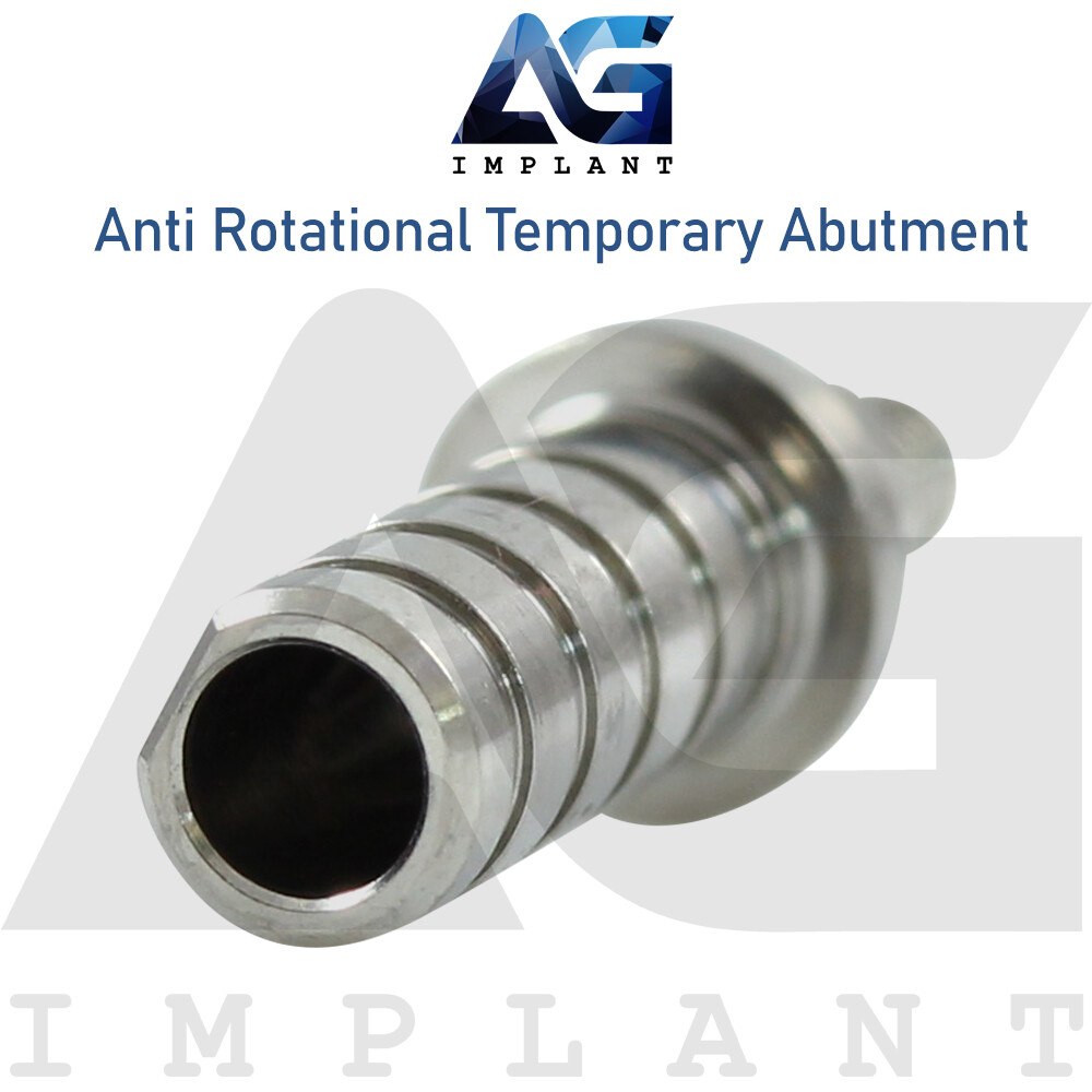 5 Anti Rotational Temporary Prosthetic Titanium For Int Hexagon 2.42mm