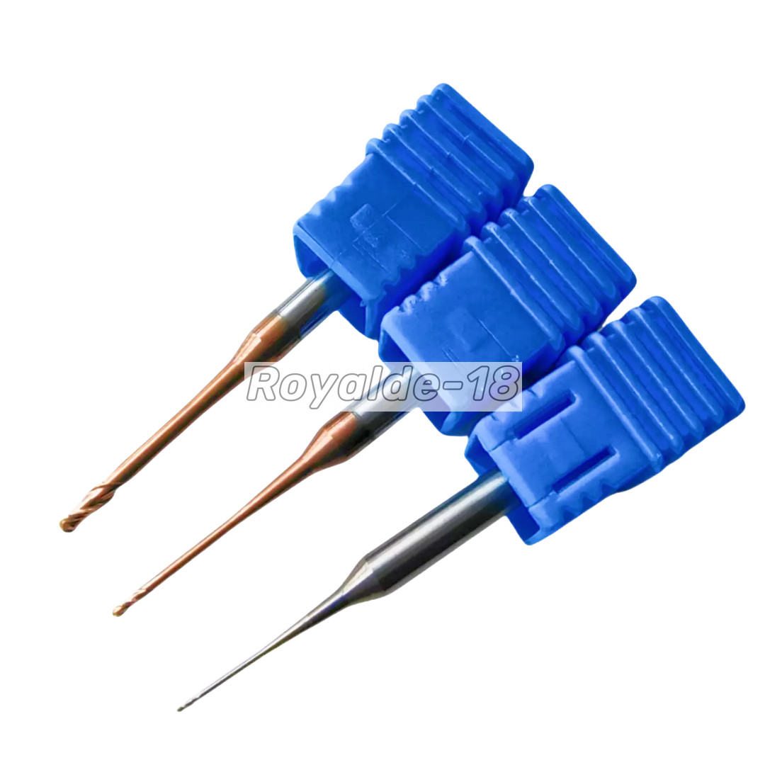 Dental Roland Milling Bur CAD CAM Burs Zirconia Cutting Uncoated φ2.0 φ1.0 φ0.6