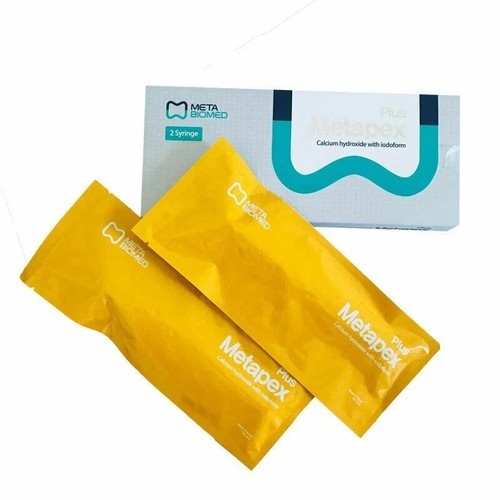 Meta Biomed Metapex Calcium Hydroxide with Iodoform Genuine 2 Syr Pack