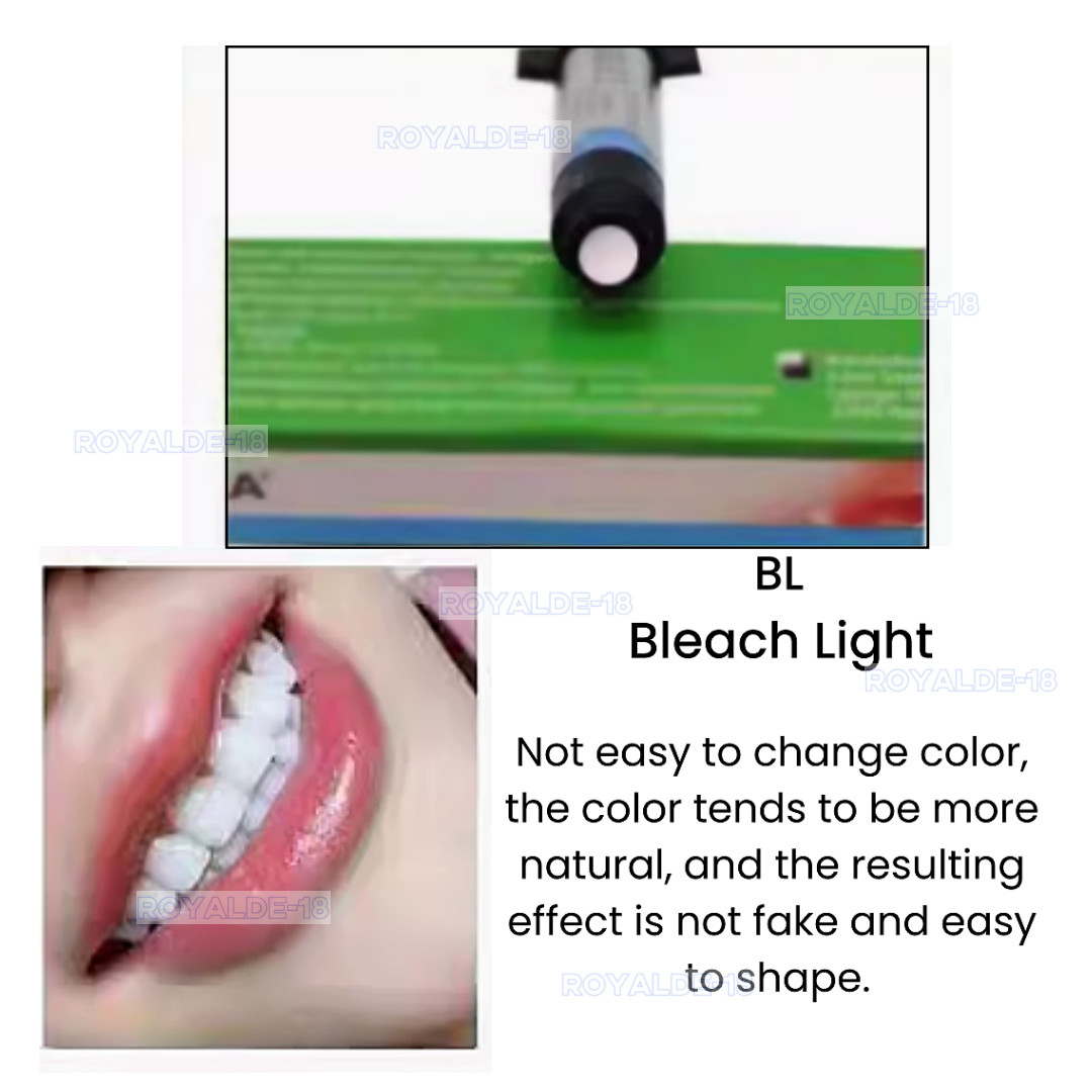 KULZER CHARISMA Dental Tetric Composite Resin Bleach Diamond Veneer Refill White