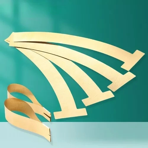 Dental Matrix T Bands Brass Small Large Straight Curved Operatory Restorations