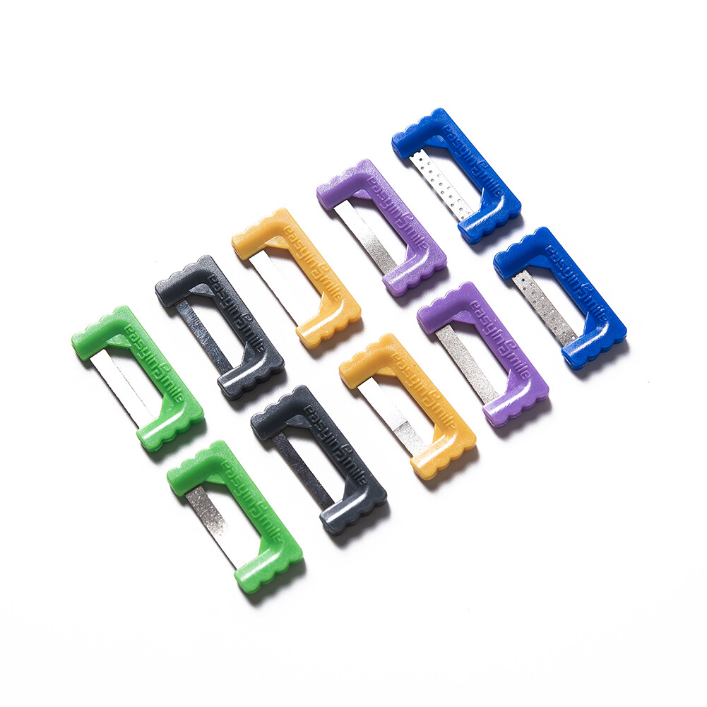 10pc Polishing Strip Dental Orthodontic Interproximal reduction IPR/IR Strip saw