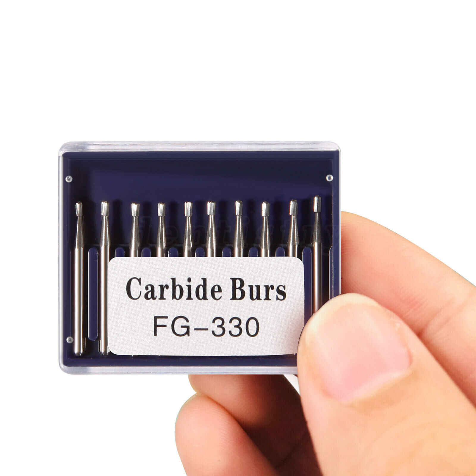 FG # 330 Pear Dental Acero Tungsteno FG Fresas Carburo para Alta Velocidad Pieza