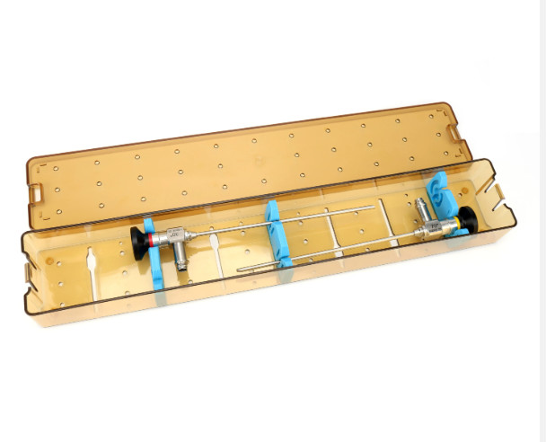 PPSU Rigid Endoscope Disinfection Box Autoclave Case Sterilization Tray M Size