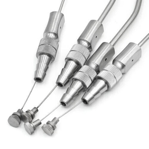 4 Dental Medical Surgery Aspirator Ferguson Frazier Suction Tube 2mm/3mm/4mm/5mm