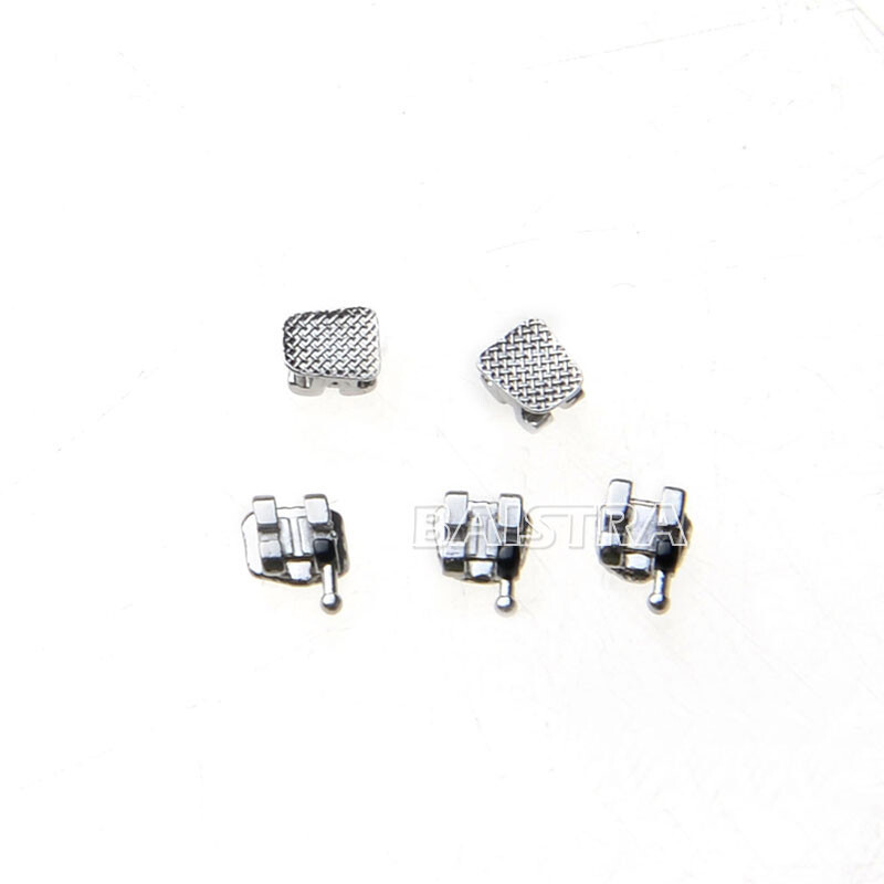 5Packs AZDENT Dental Ortho Brackets Mini/Standard MBT/Roth 022/018 Hooks 3 4 5