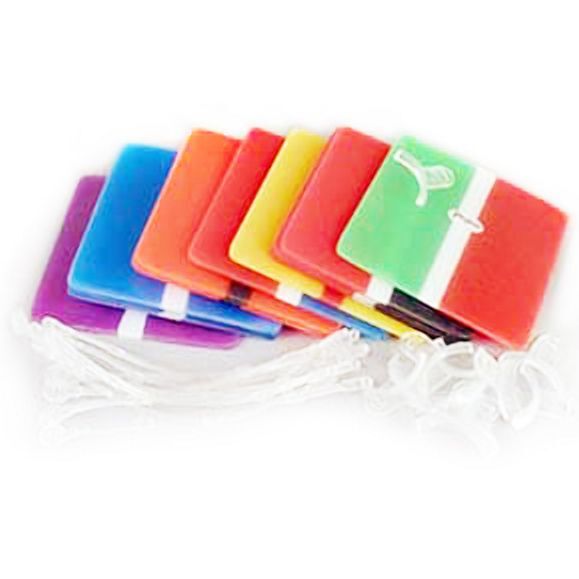 ProForm Tri-Color Mouthguard Laminate – Red/White/Blue, 12/Box