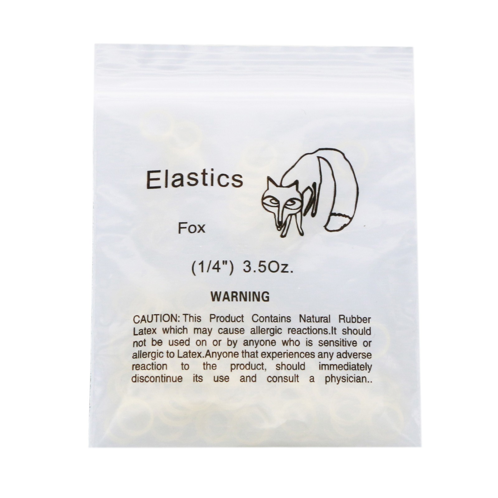 Dental Orthodontic Rubber Bands Ortho Elastics Latex Braces 15 Sizes 3.5 5.0 6.5