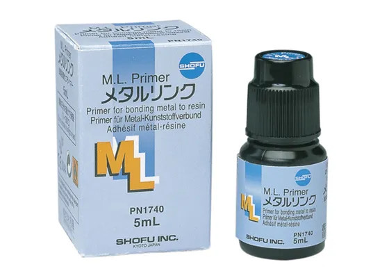 SHOFU ML-PRIMER Dental for Bond ing Metal to Resin 5ml Pack II Free Ship