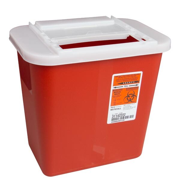 8 Quart Sharps Container (Slide Top)