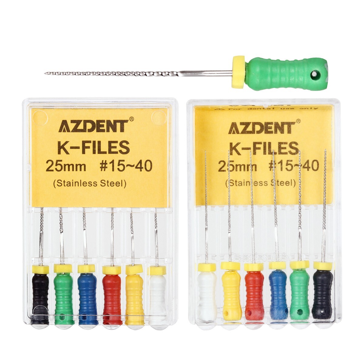 Dental Endo Root Canal Files 25mm/21mm #15-40/Absorbent Paper/Gutta Percha Point