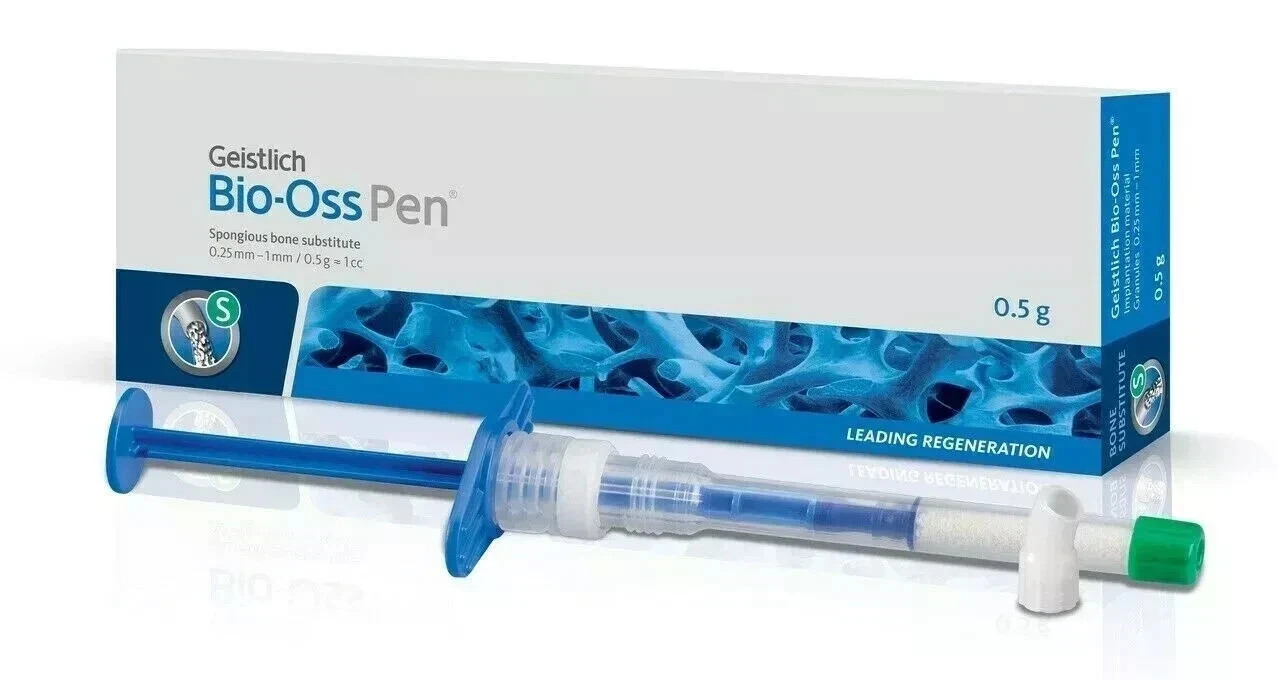 Geistlich “Bio-Oss Pen” Small Granules (0.25 -1mm) Bonne Grafting 0.5g/1cc