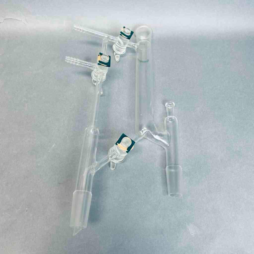 Kimble Variable Reflux Vacuum Distillation Head 29/42 Upper 24/40 Lower Joints