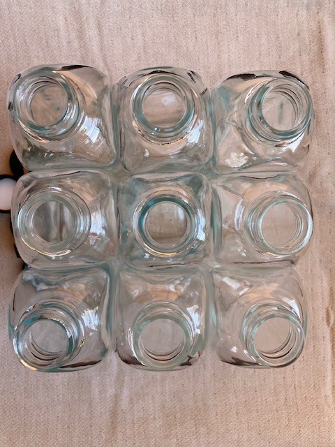Kimax Glass Dilution Bottles, 200 ml Capacity- Set of 9
