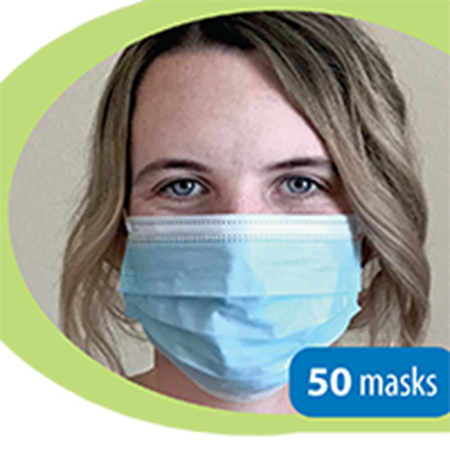 Face Mask Medical Surgical ASTM Level 3 with Testing Result – 1 Box of 50 Masks