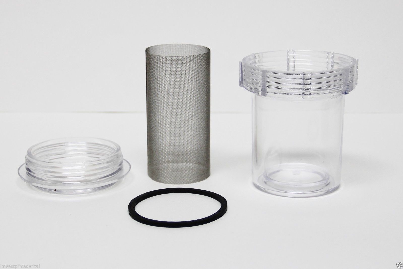 PLASDENT type Dental Evacuation Canister Screen-4-Vac Thin Mesh #DC-8-2350 –