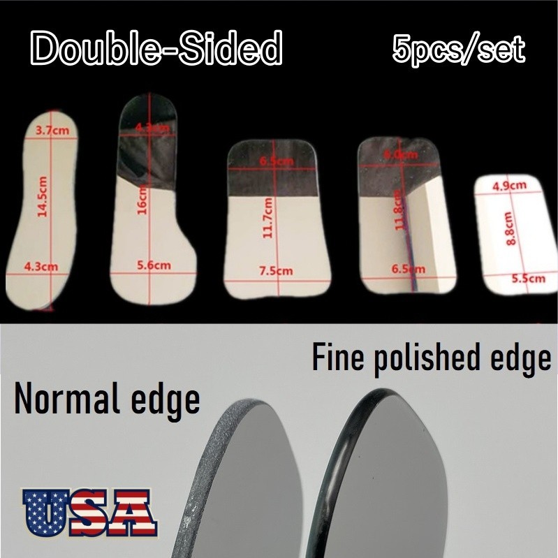 5Pc/Set Dental Orthodontic Photo Mirrors Glass Intra Oral Mouth Mirror Reflector
