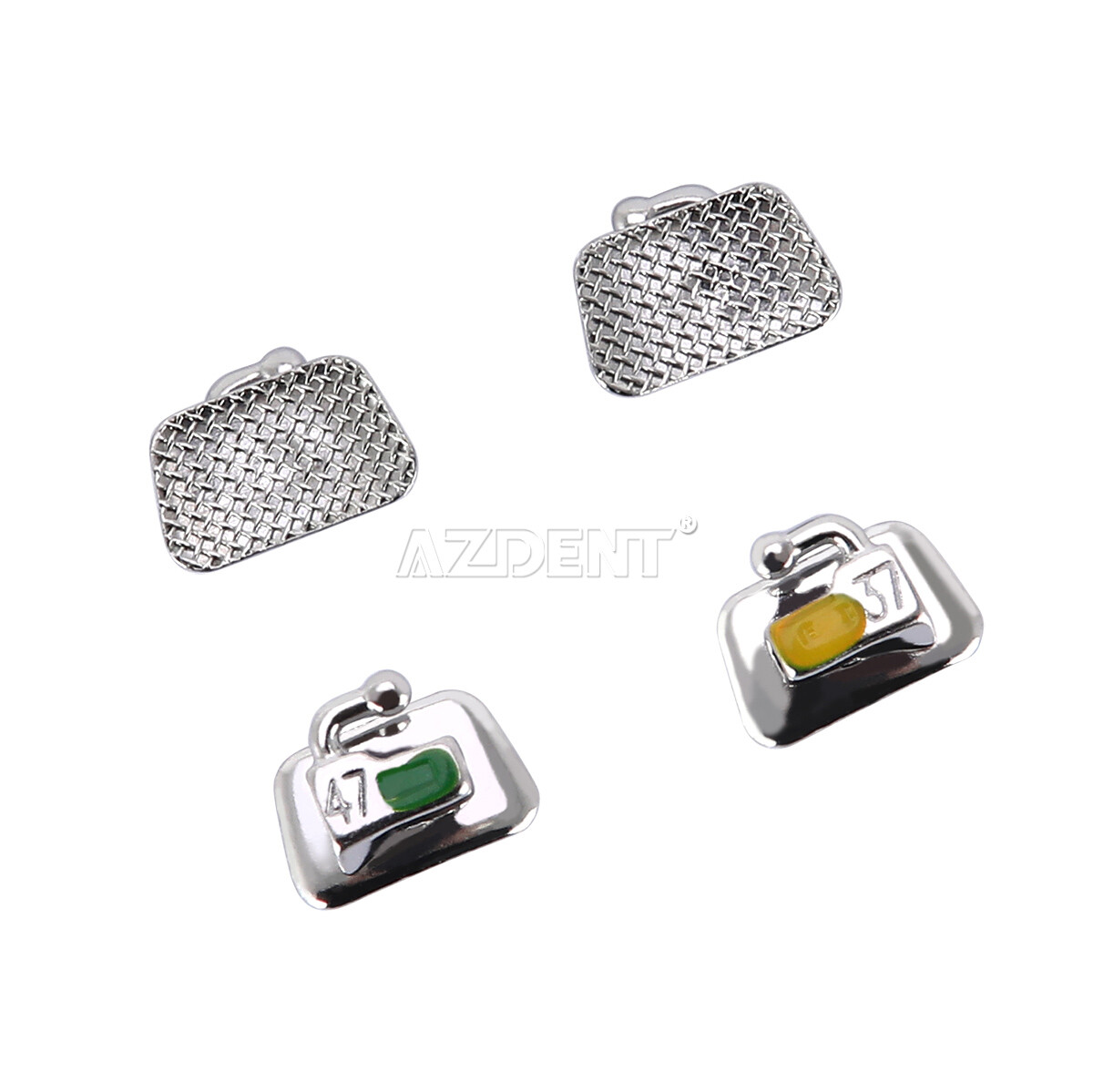 50packs Dental Orthodontics Buccal Tube Bondable Non-Conv Roth 022″ 2nd Molar