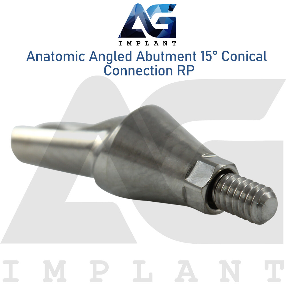 Anatomic Angular Prosthetic System 15° RP Titanium Conical Connection 2.65mm