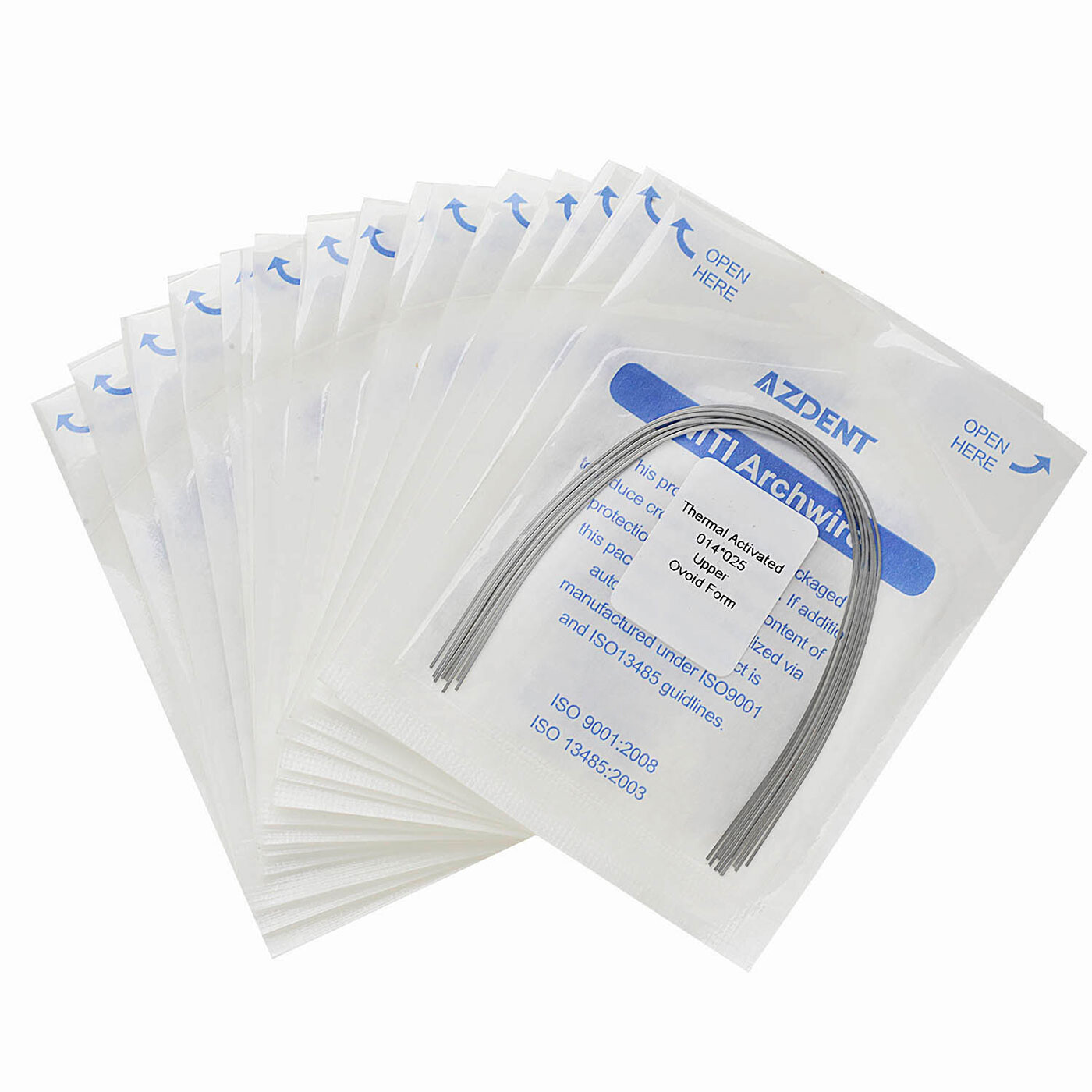 AZDENT Dental Ortho Super Elastic/Thermal Activated Niti Arch Wire Rectangular