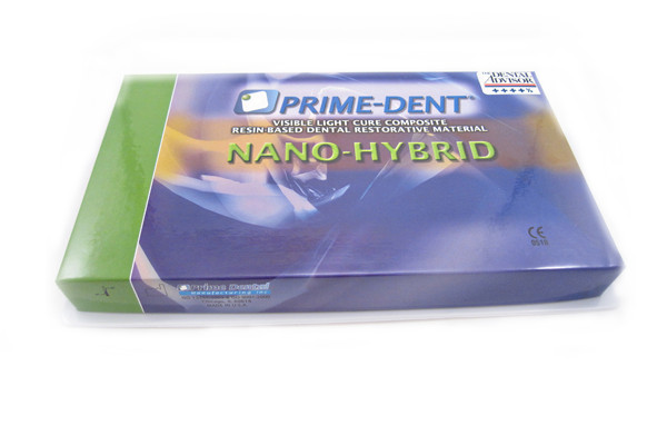 Prime-Dent VLC Light Cure Nano-Hybrid Dental Resin Composite 7 Syringe Kit