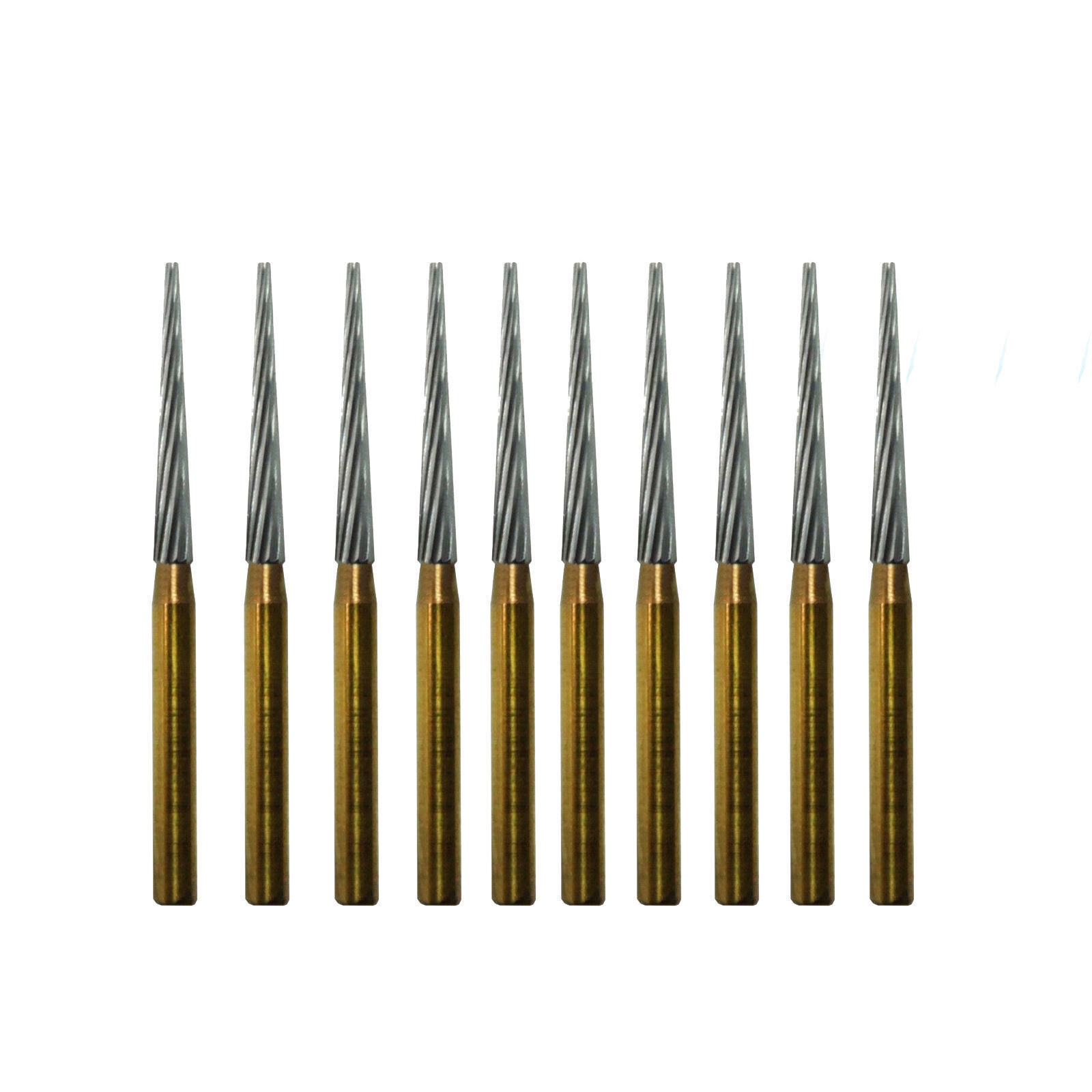 Dental Carbide Bur Orthodontic Debonding Finishing Tapper FG 8104 Tungsten Steel
