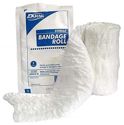 Dukal Sterile, Fluff Bandage Roll, 4.5″ x 4.1yds, 8-ply #650