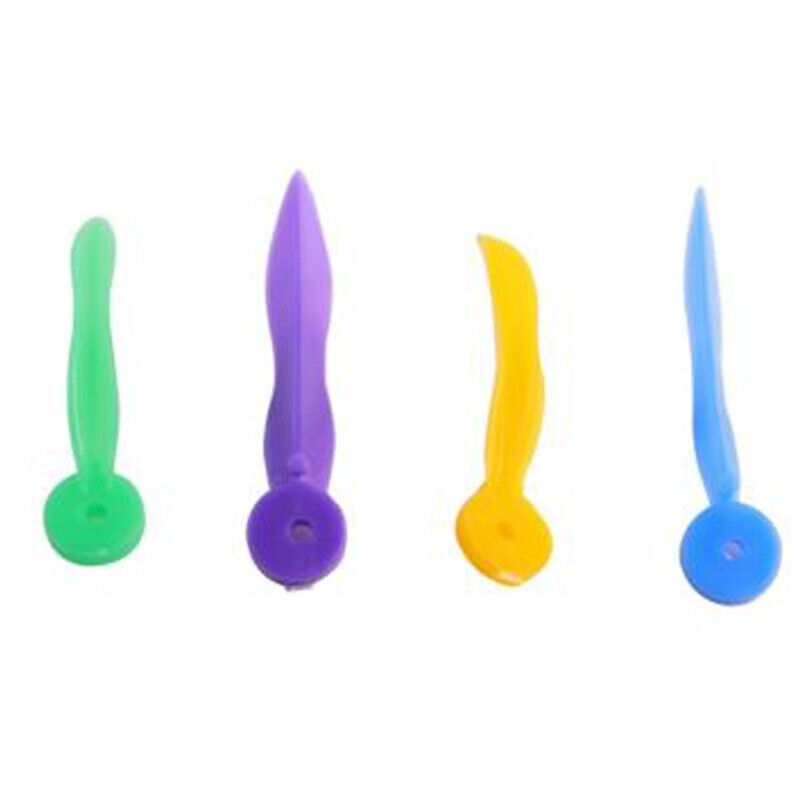 Dental Disposable Plastic Wedge with Holes 4 Colors XS/S/M/L 100Pcs