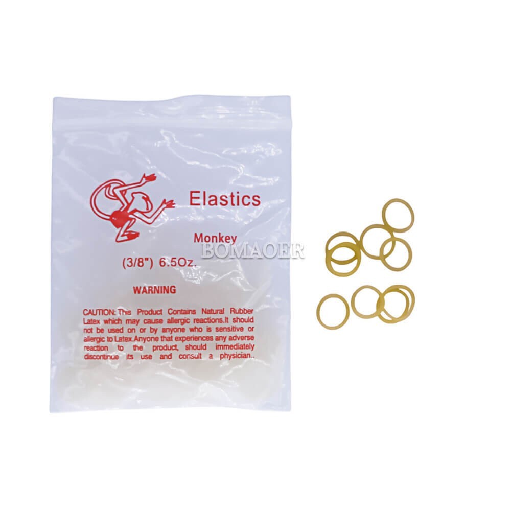 Dental Orthodontic Band Elastics Rubber Bands 3/8″ 6.5OZ Monkey 50pc/bag 50 bags