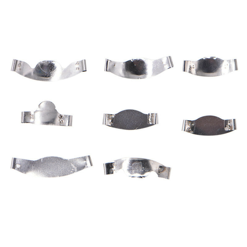 Dental Saddle Contoured Metal Matrices Matrix 36pc with Springclip Universal Kit