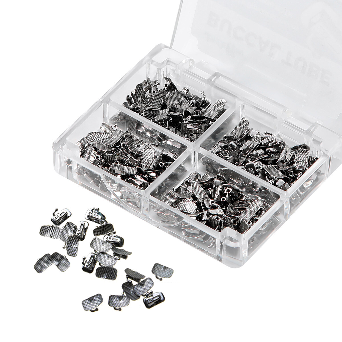 50Sets Dental Orthodontic Buccal Tube 1st 2nd Molar Tube Roth MBT 022/018