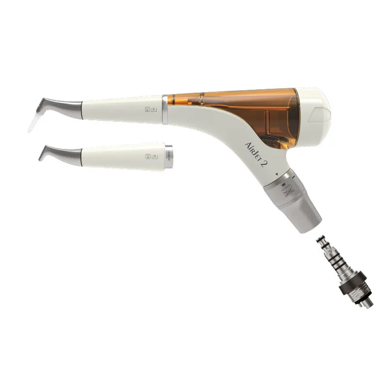 Dental Hygienist Air Flow Teeth Polishing Polisher Jet Prophy Handpiece 4 Holes