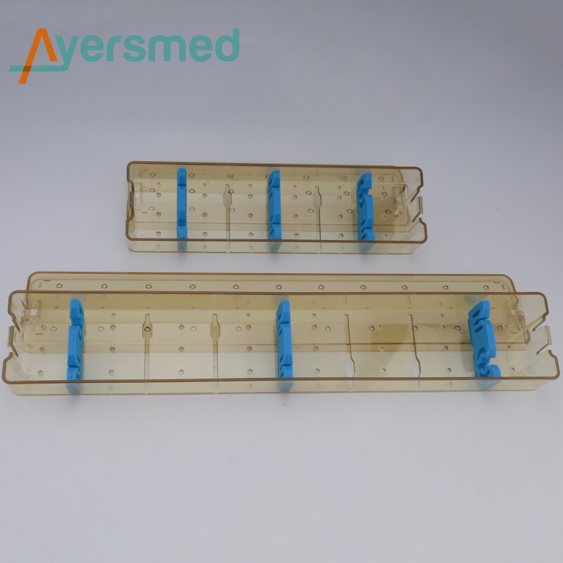 Autoclavable PPSU Endoscope Sterilization Box Plastic Disinfection Case