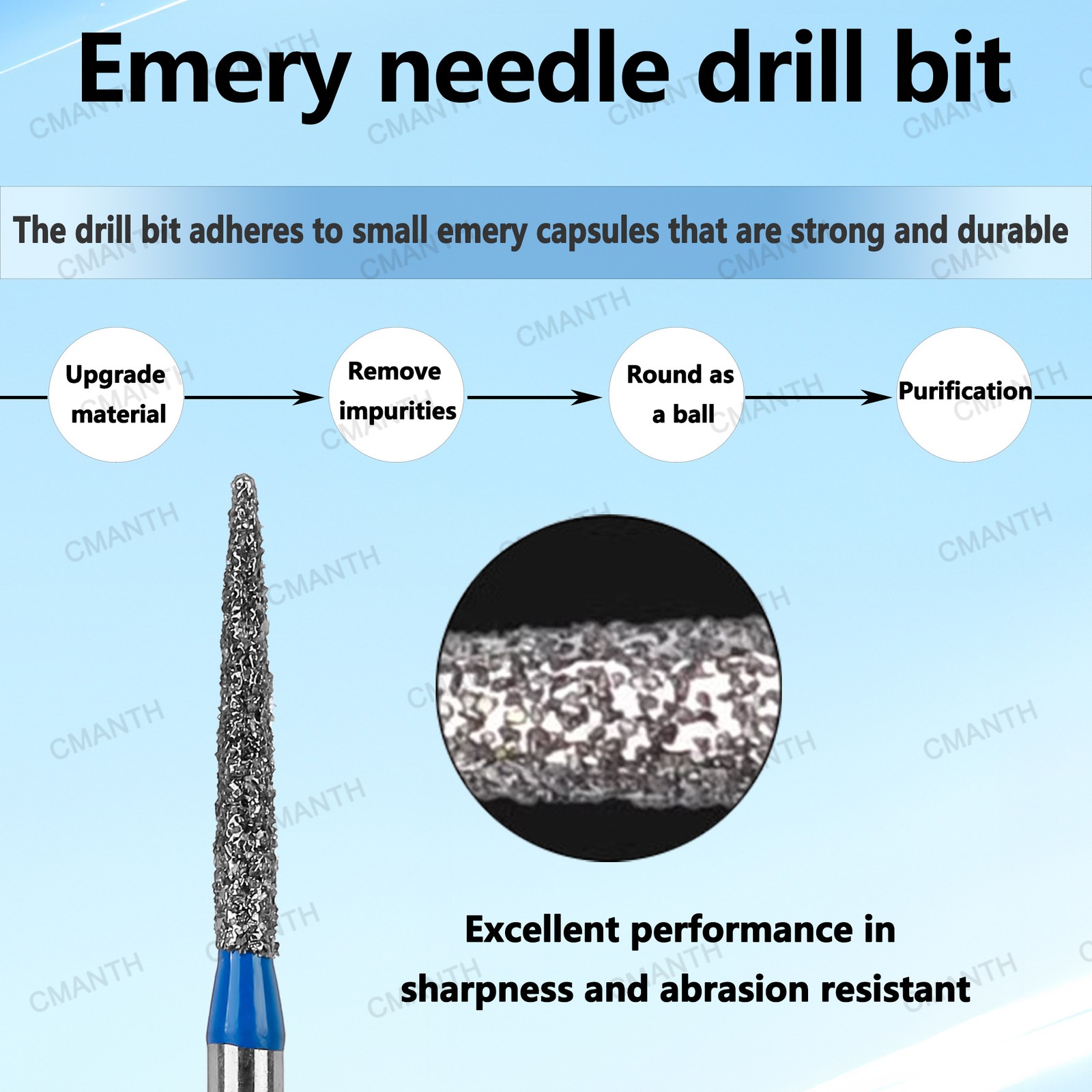 161 Types Dental FG Diamond Burs For High Speed Handpiece Friction Grip 20PCS