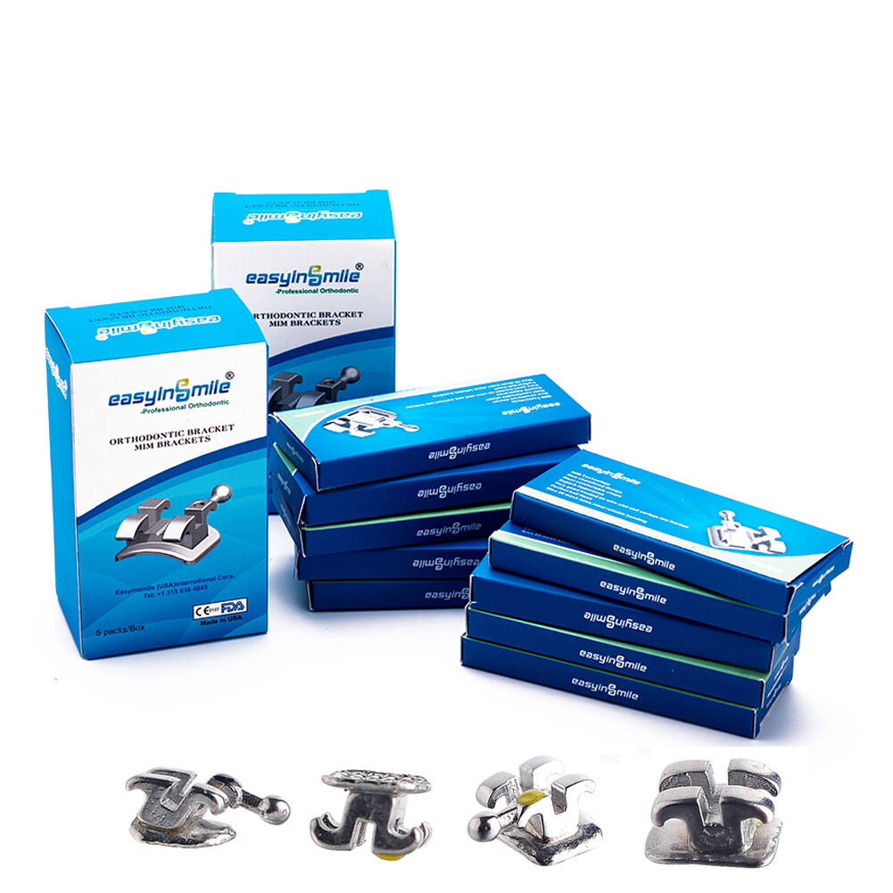 25Pack Dental Brackets Mini Roth MBT Orthodontic Braces 022 345/Adhesive Bonding
