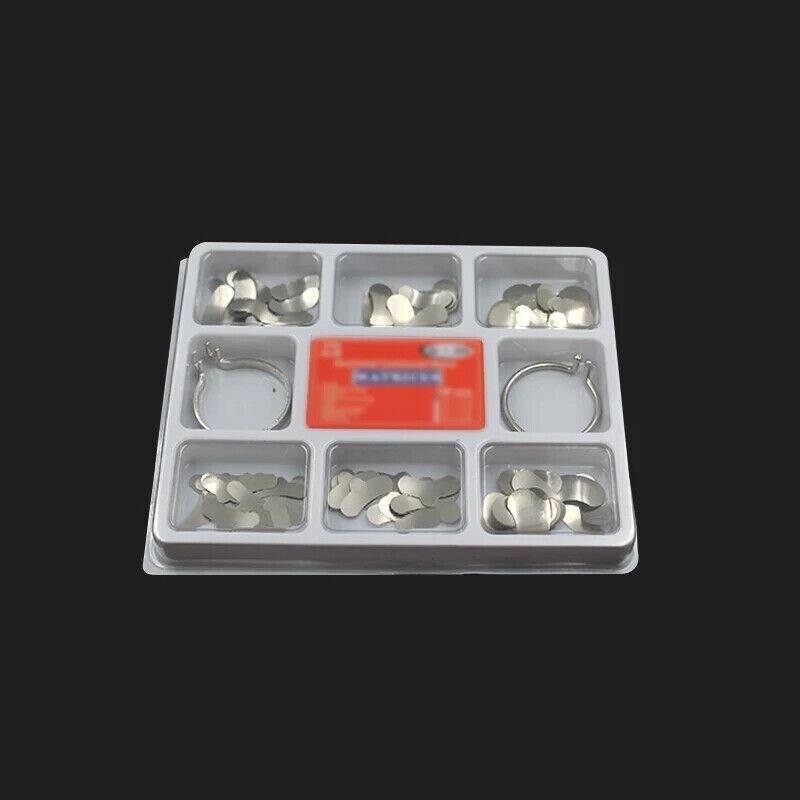 Dental Matrix Bands Anterior Proximal Strips Sectional Contoured Matrices Large