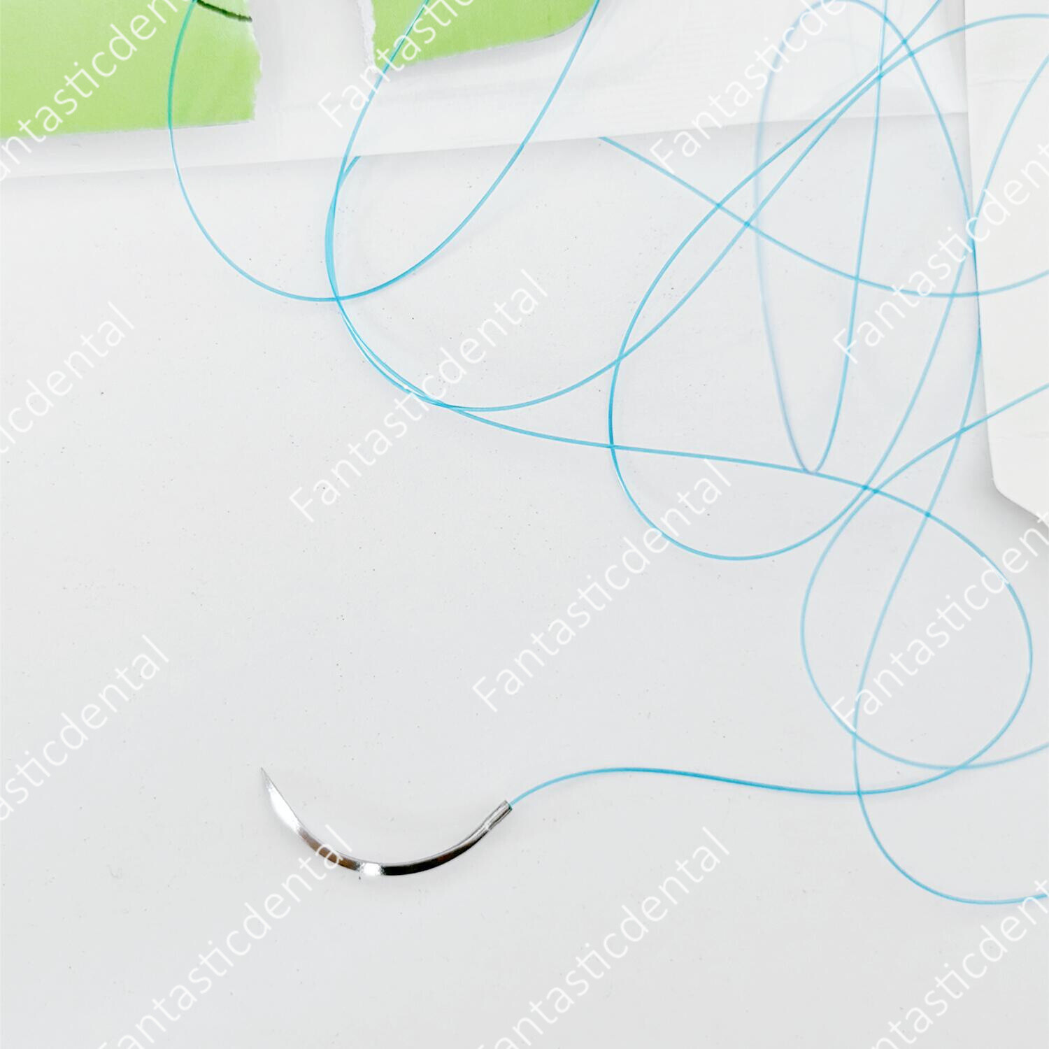 Dental Surgical Sutures Reverse Cut Suture Metric 1.5 Nylon Monofilament USP