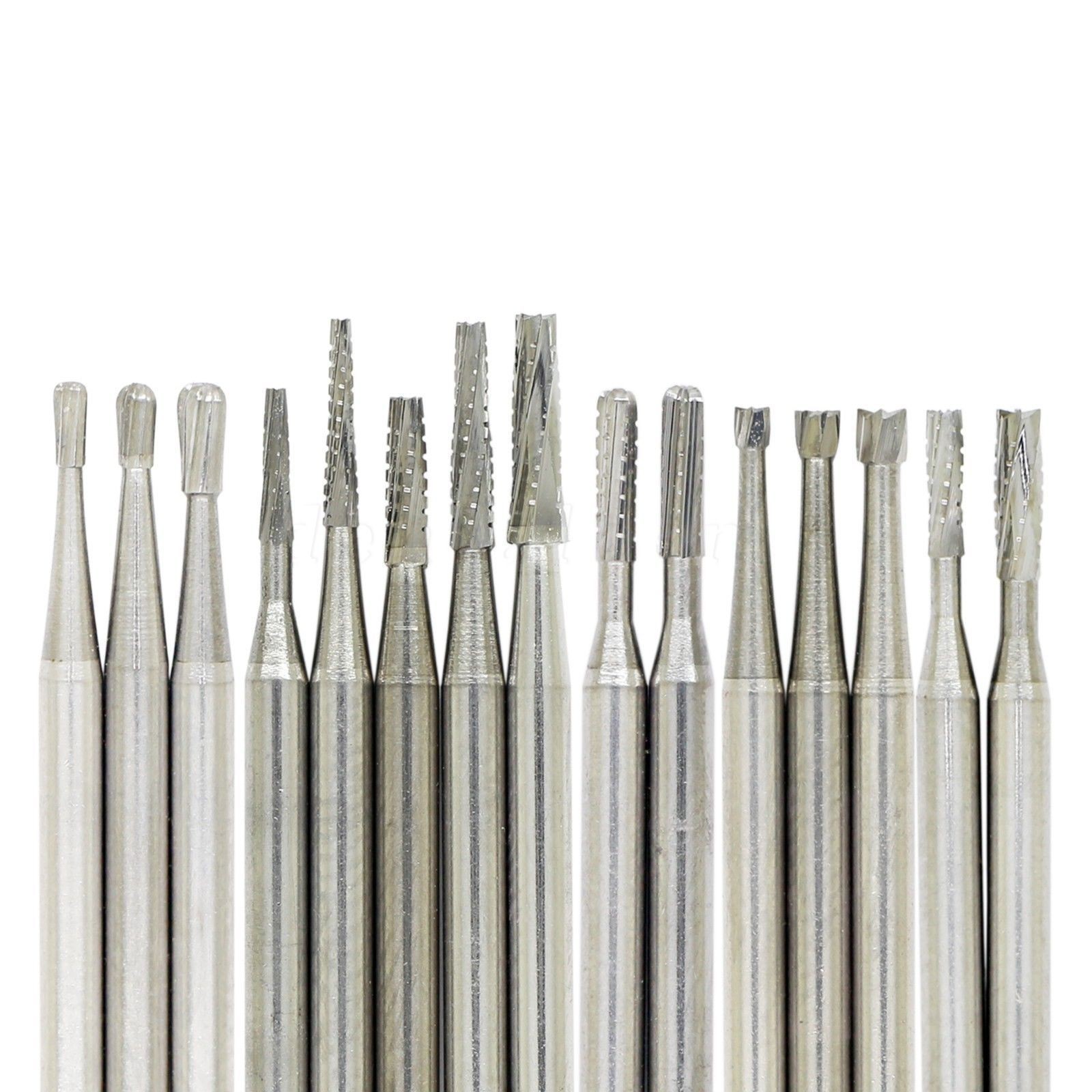 Dental Carbide Burs 330 245 701 702 557 2 3 4 5 Taper Fissure FG High Speed Bur