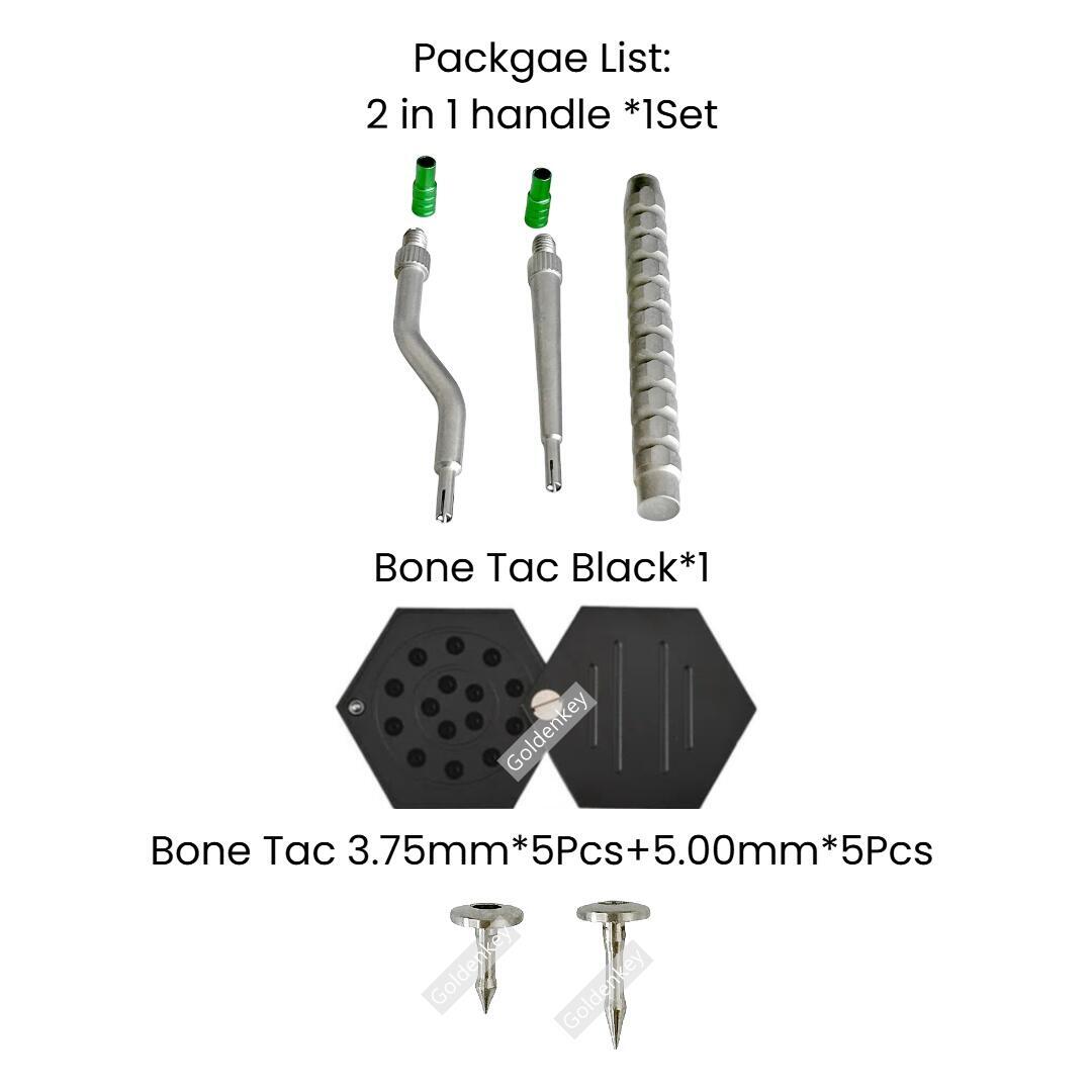 Dental GBR System Membrane Fixation Bone Tack Pin Holder Case Titanium TAC USA