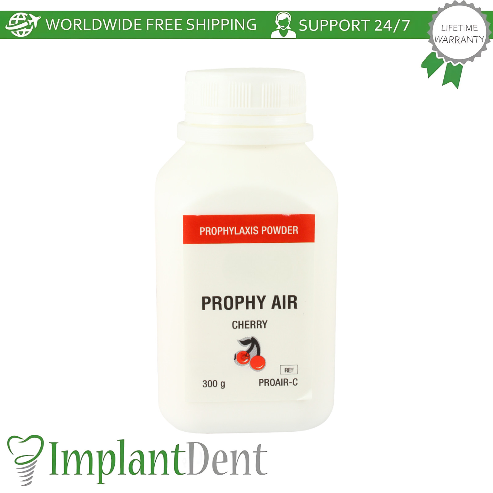 Dental Prophy Air ProphyIaxis Powder 300g Teeth Stain Cleaning & Polishing