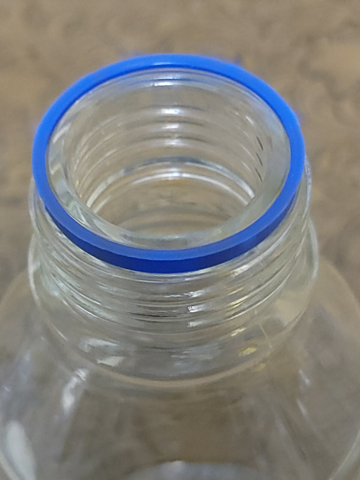 Pyrex 500mL Glass Storage Media Bottle W/GL45 Screw Cap And Drip Ring 1395 #38 ഝ